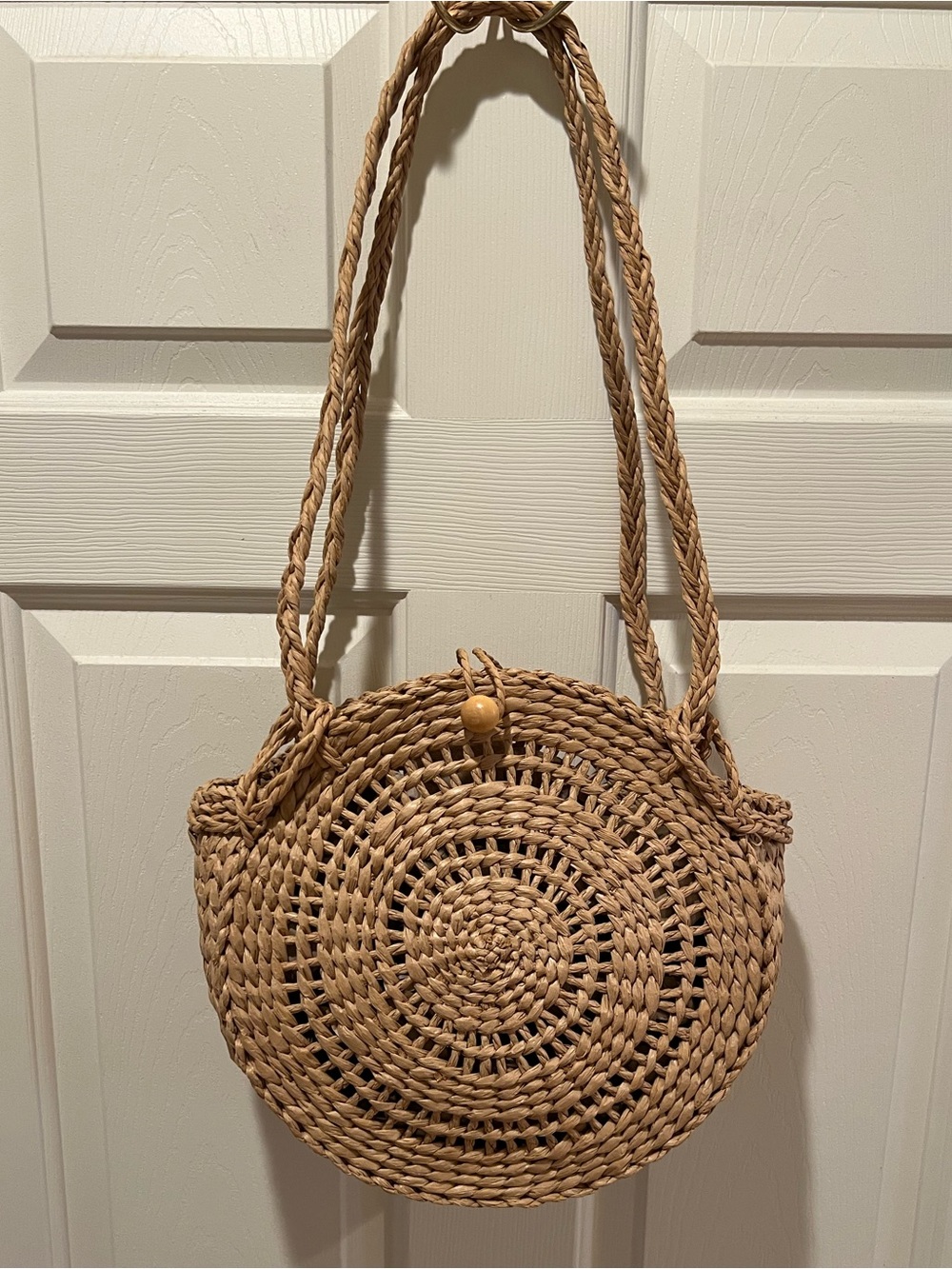 Rhythm Straw Tiki Beach Bag - Picture 7 of 9